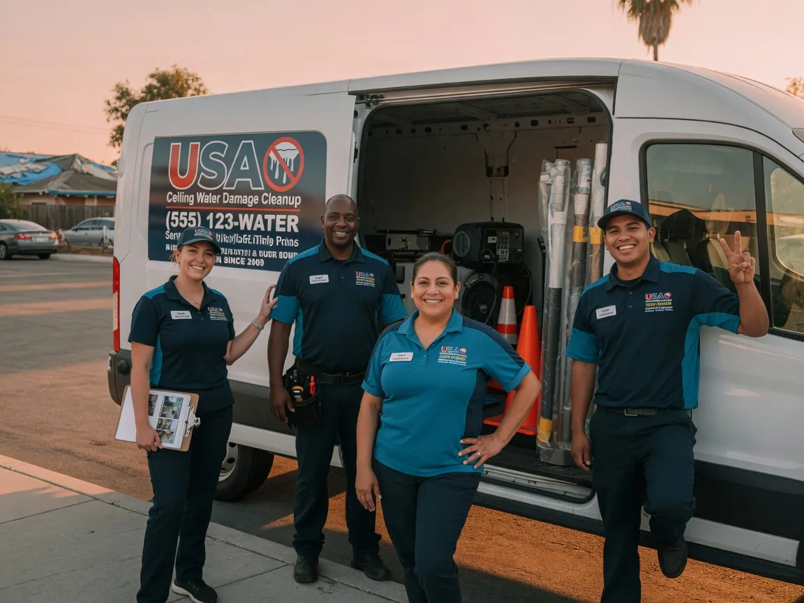 Ceiling Water Damage Restoration company in Dana, IN