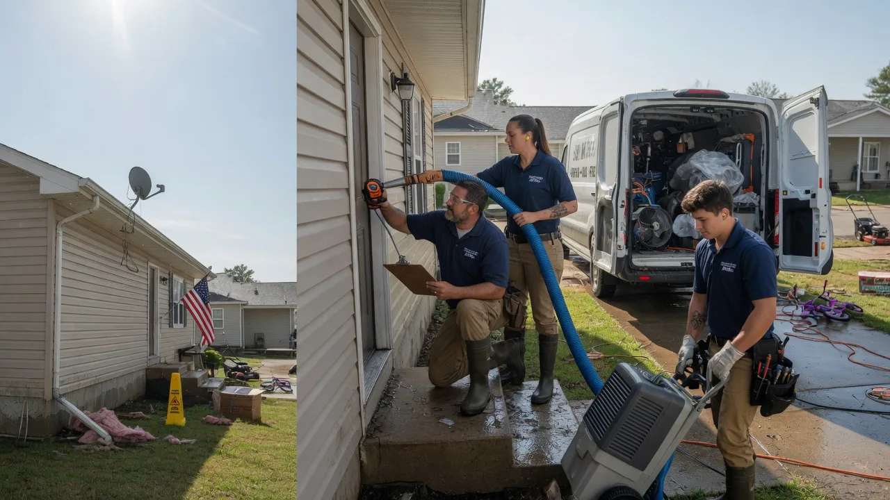 Ceiling Water Damage Restoration in Dana, IN near me