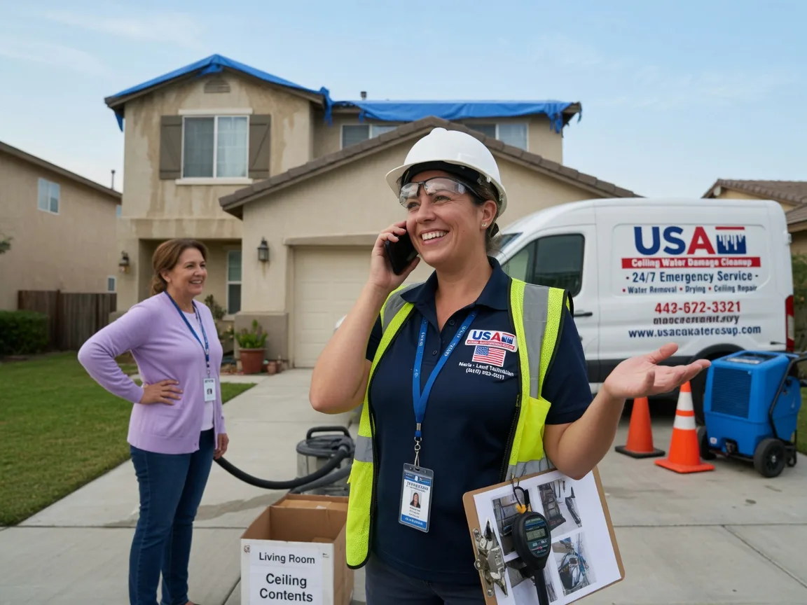 Ceiling Water Damage Restoration Dana, IN FAQs